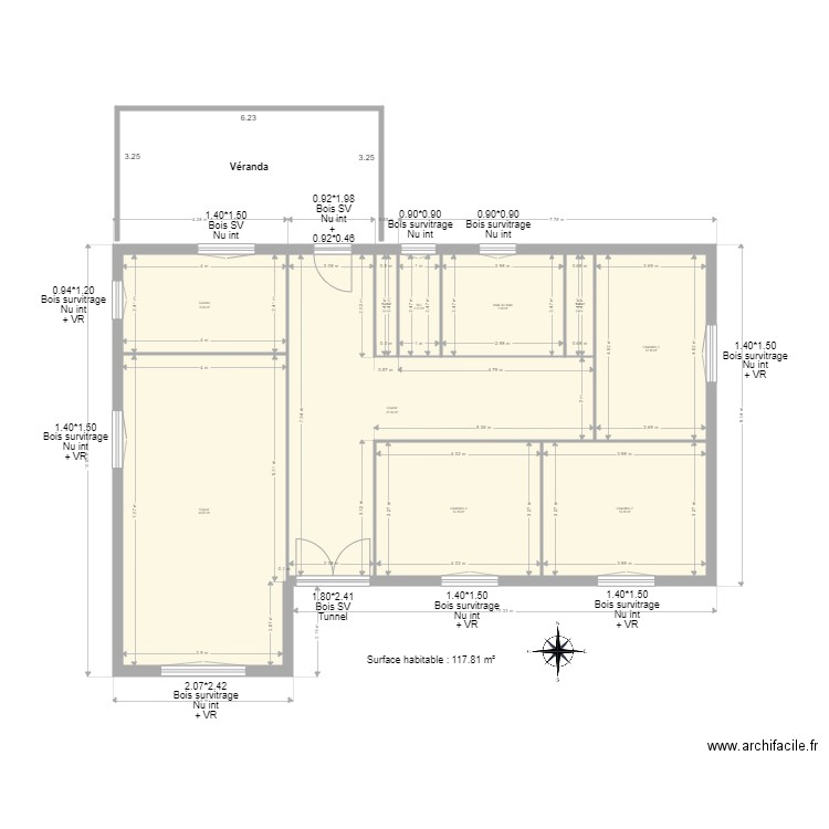 LAURENT1. Plan de 0 pièce et 0 m2