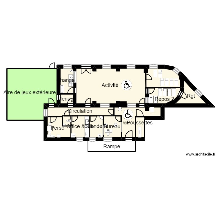 95 SARCELLES 106 Brossolette rectif_UrM. Plan de 0 pièce et 0 m2