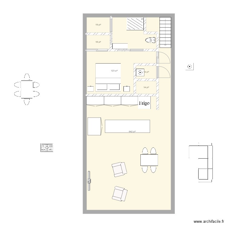 plan parent 1. Plan de 0 pièce et 0 m2