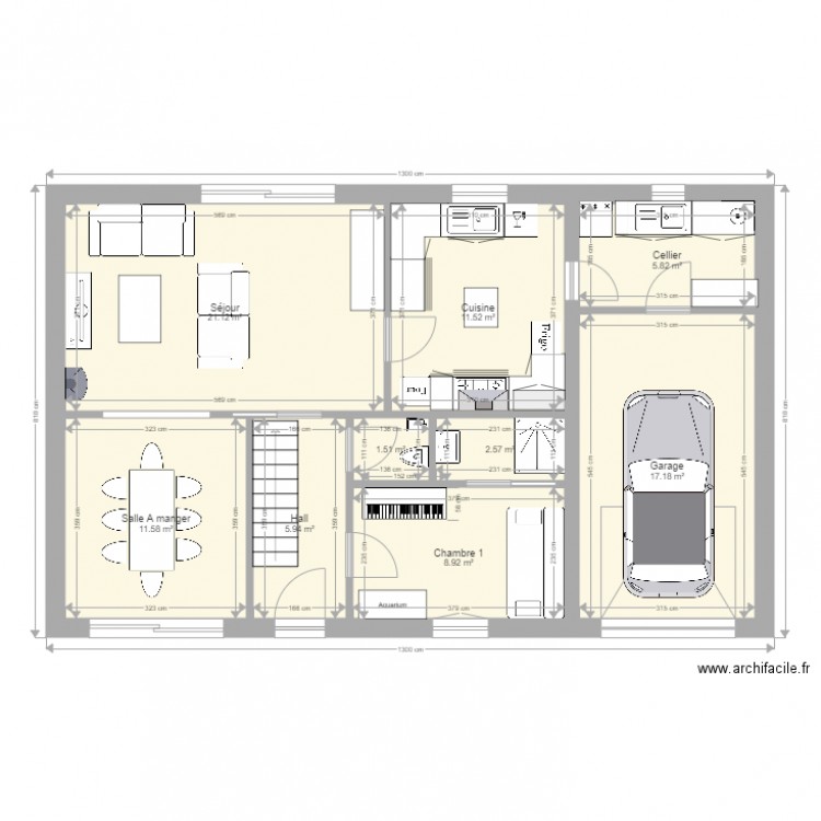 Maison Type 10. Plan de 0 pièce et 0 m2