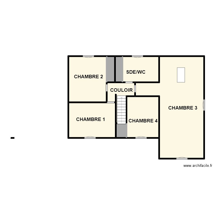 LEMOT 1ER. Plan de 9 pièces et 96 m2