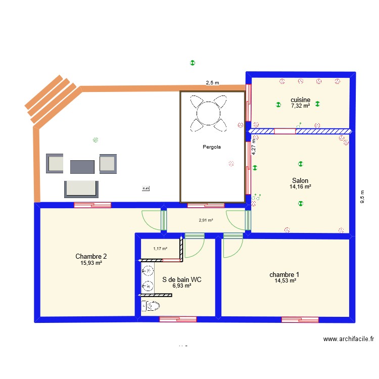 fayole 11 A v4. Plan de 0 pièce et 0 m2