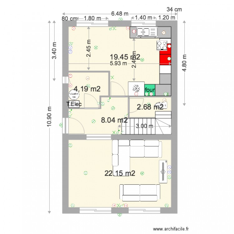 Oznur FILAIRE RDCH 26062015. Plan de 0 pièce et 0 m2