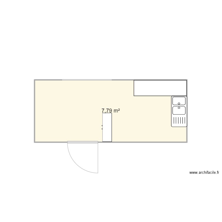 Buanderie. Plan de 0 pièce et 0 m2