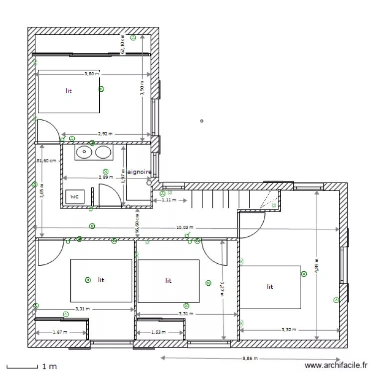 1 etage projet 2O16 02. Plan de 