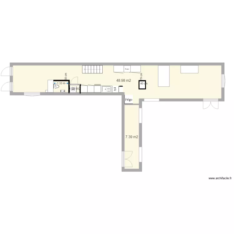 Cuisine Bellecour Projet 1. Plan de 