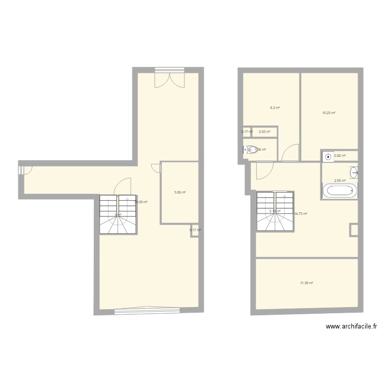 ArtMixDuplex. Plan de 0 pièce et 0 m2