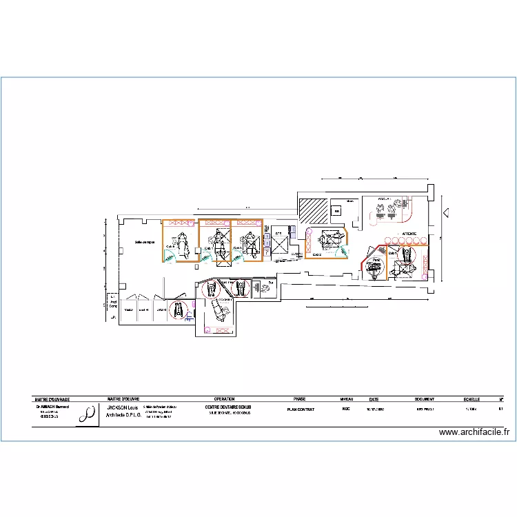 CD SENLIS TRCONF. Plan de CD SENLIS TRCONF. Plan de