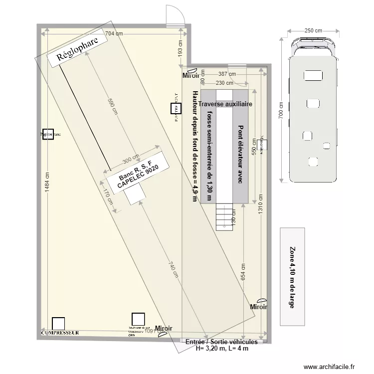 CCT VL BINGES. Plan de 