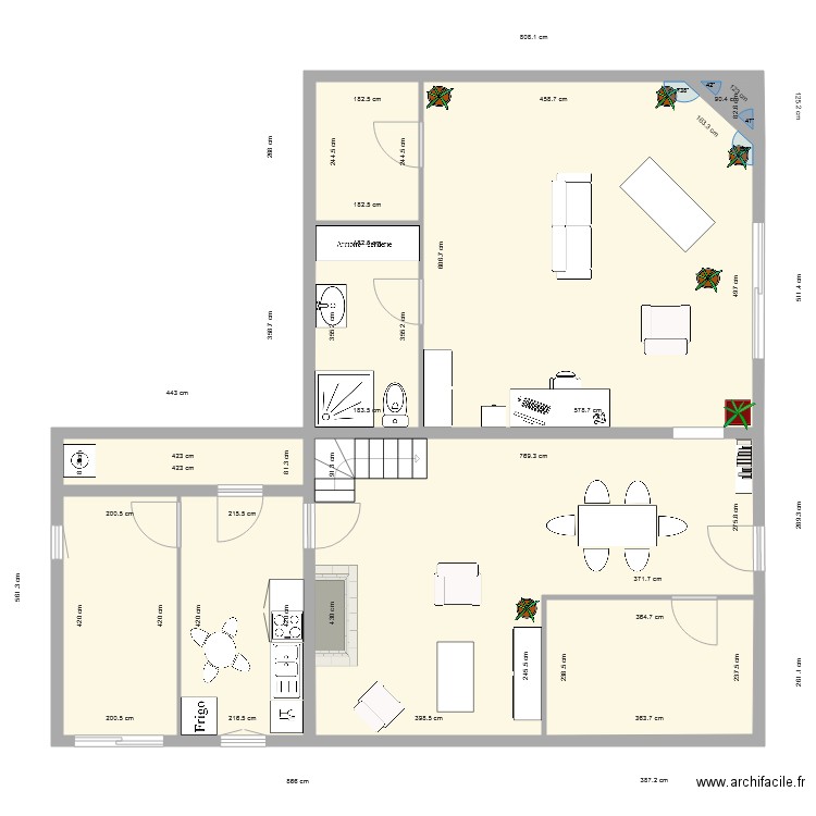 Plan maison Touvre. Plan de 0 pièce et 0 m2