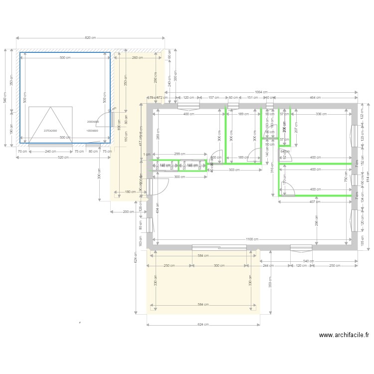 HAUPTMAN cloisons. Plan de 0 pièce et 0 m2