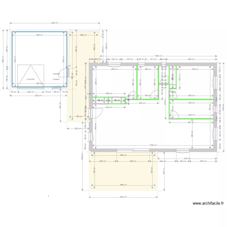 HAUPTMAN cloisons. Plan de 