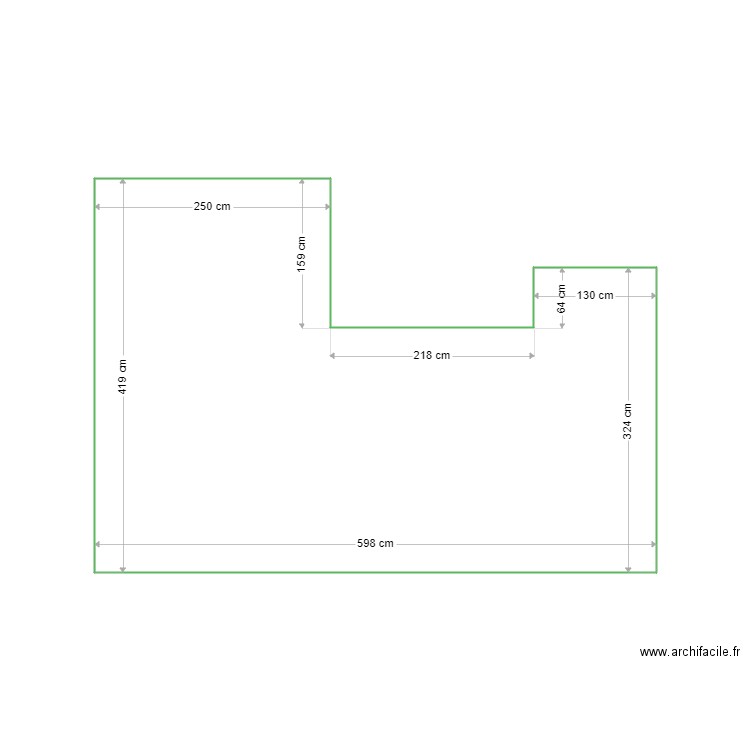 terrasse moumoune. Plan de 0 pièce et 0 m2