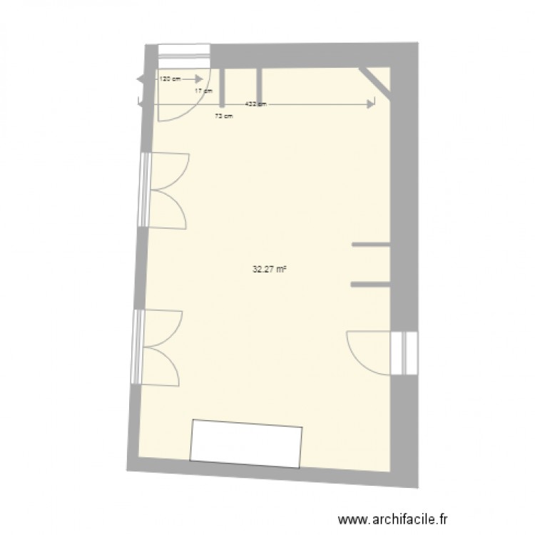 F et M cuisine EDL. Plan de 0 pièce et 0 m2