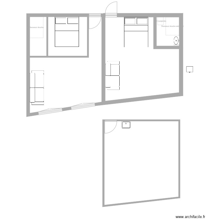 foune. Plan de 0 pièce et 0 m2