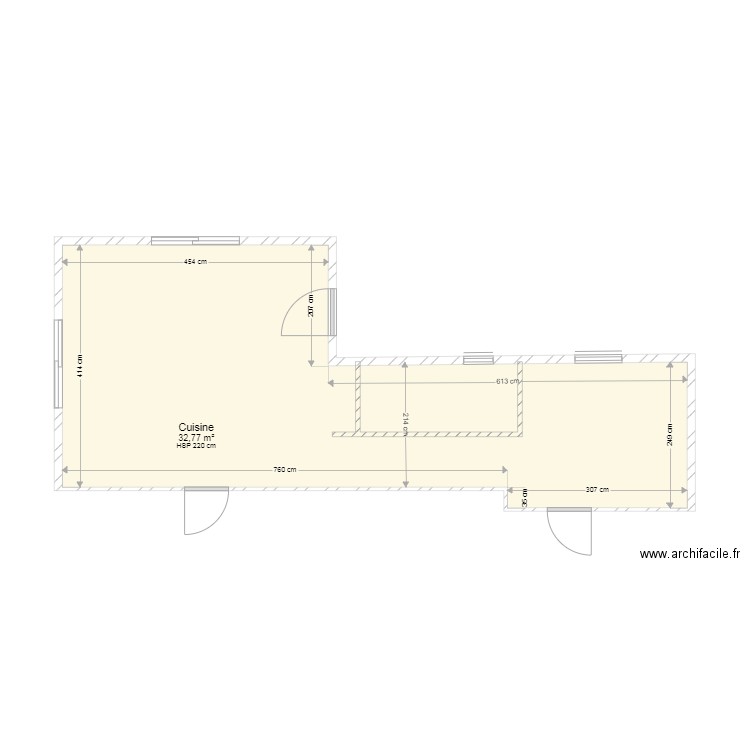 le Pible doublage de base. Plan de 0 pièce et 0 m2