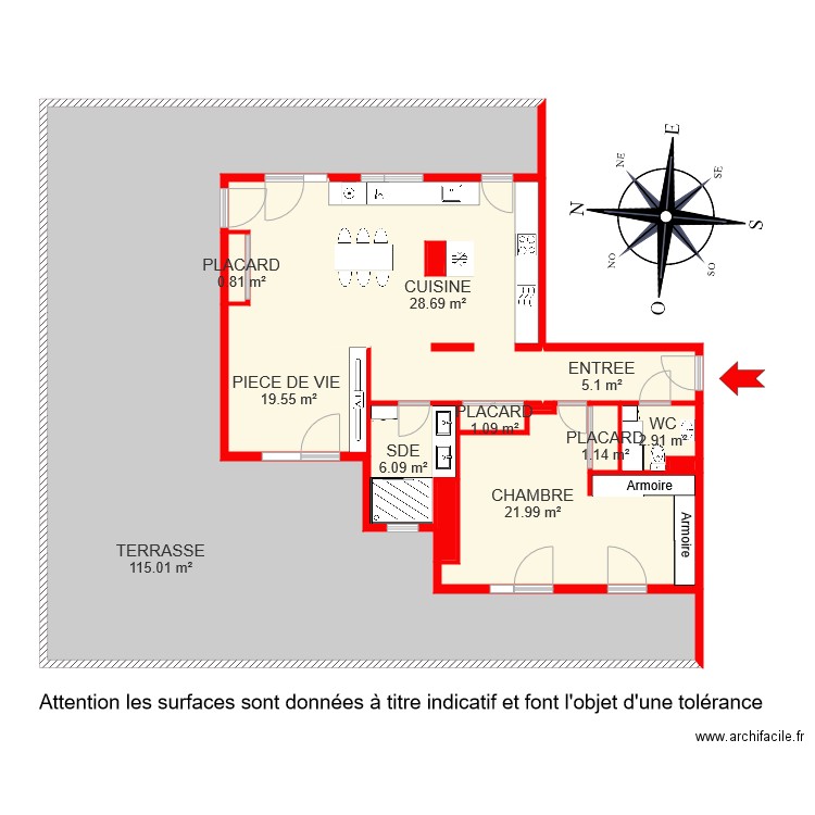 BI 5924 APPART MARIAM . Plan de 0 pièce et 0 m2