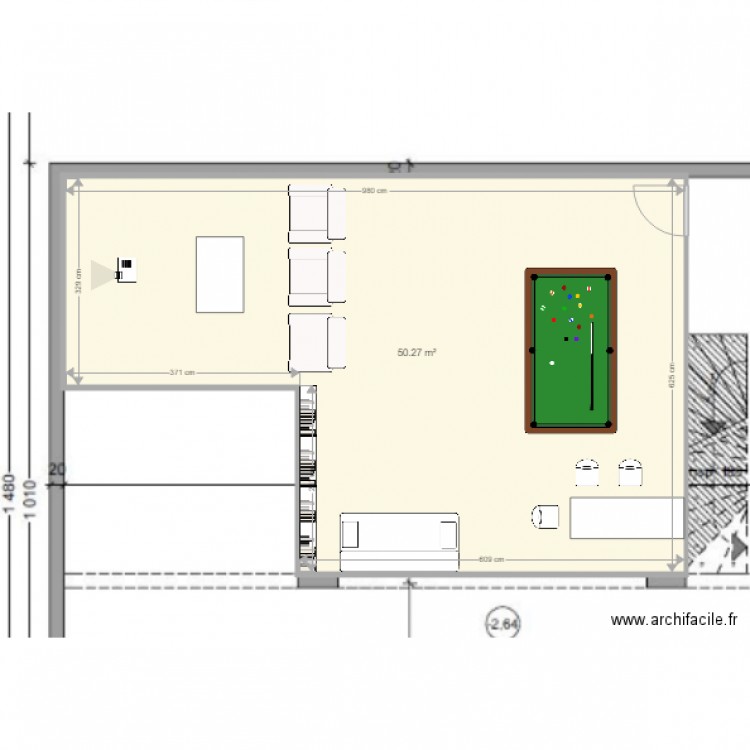 soussol. Plan de 0 pièce et 0 m2