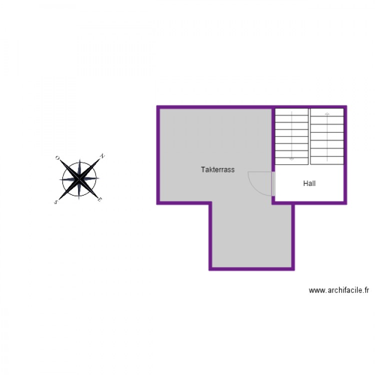 Planritning plan 3 Estaca. Plan de 0 pièce et 0 m2