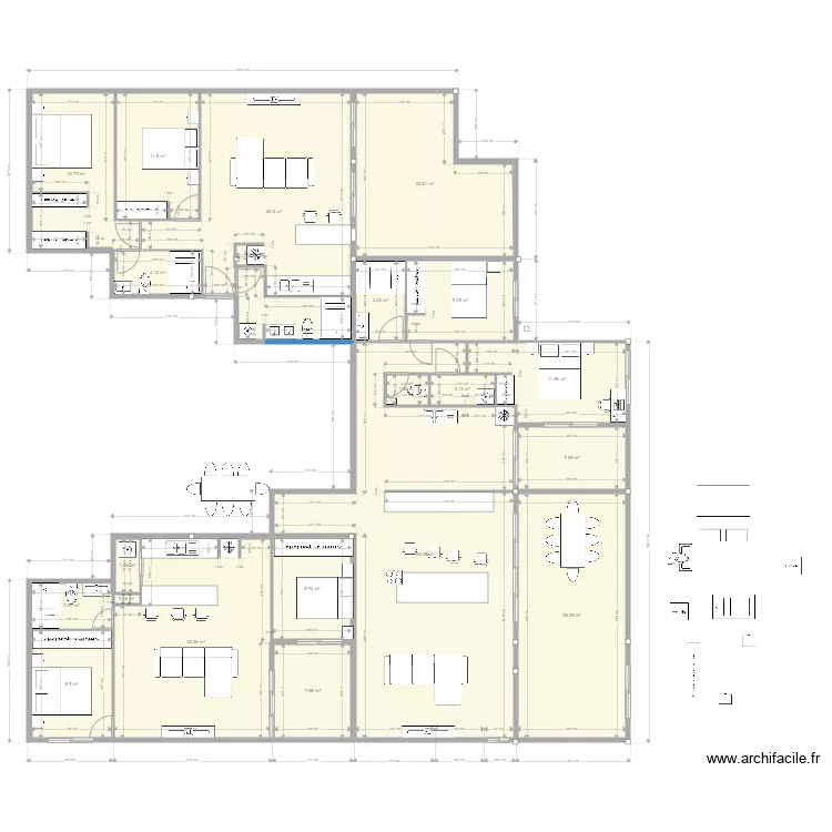 PLAN ATTIQUE. Plan de 