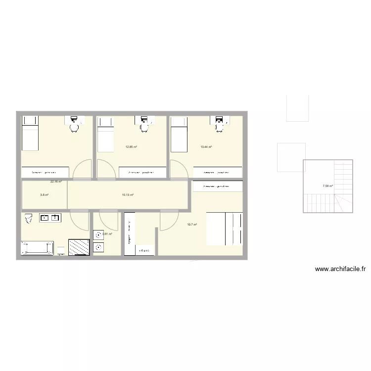 mounteille 31. Plan de 