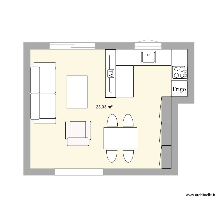 massue v2. Plan de 0 pièce et 0 m2