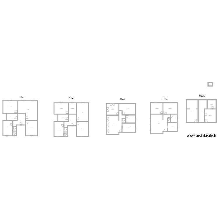 3506011185. Plan de 34 pièces et 483 m2