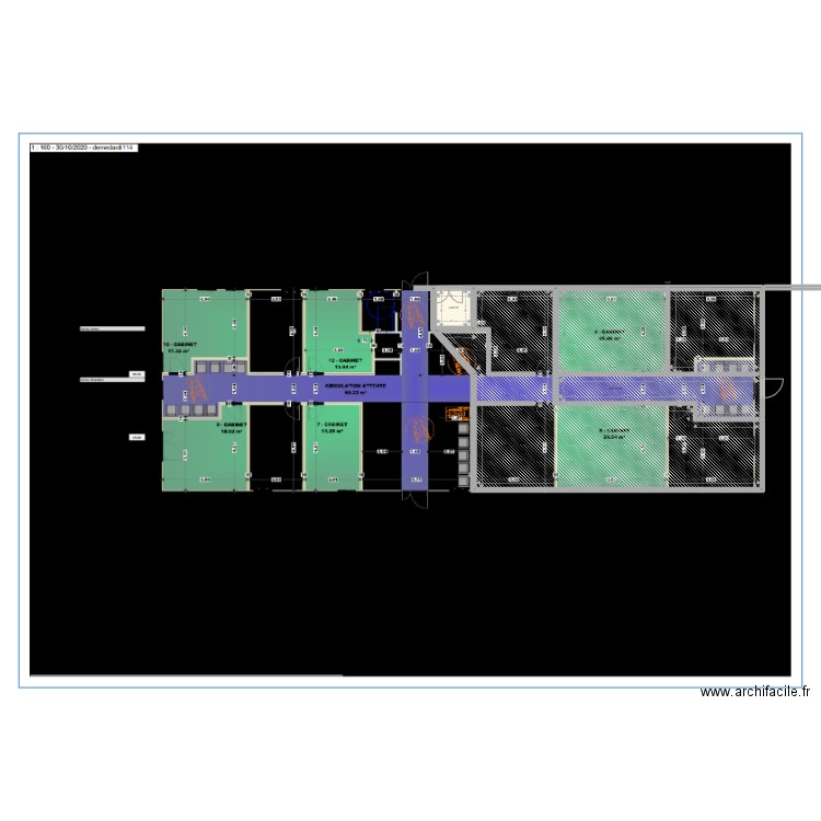 moitié maison medicale droite. Plan de 0 pièce et 0 m2