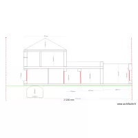 plan de coupe avant travaux m&eacute;zy