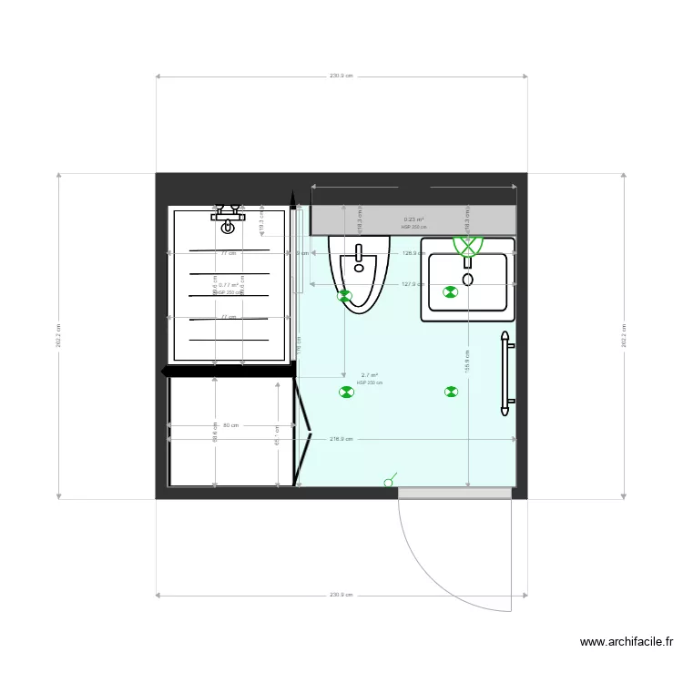 BENOIT. Plan de 