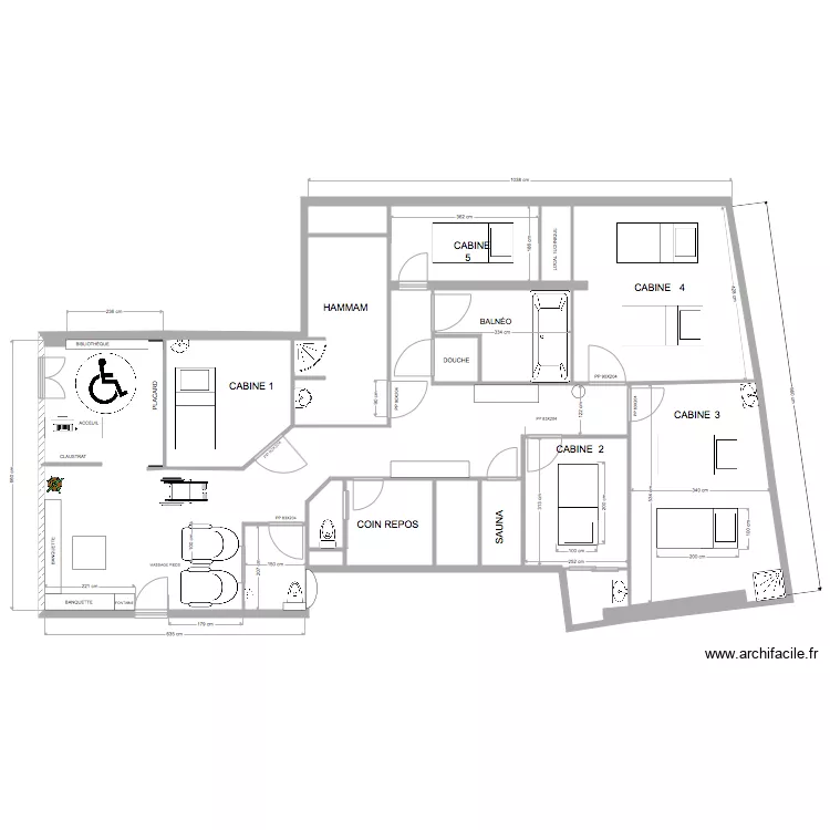 sokha invalide PROJET. Plan de 