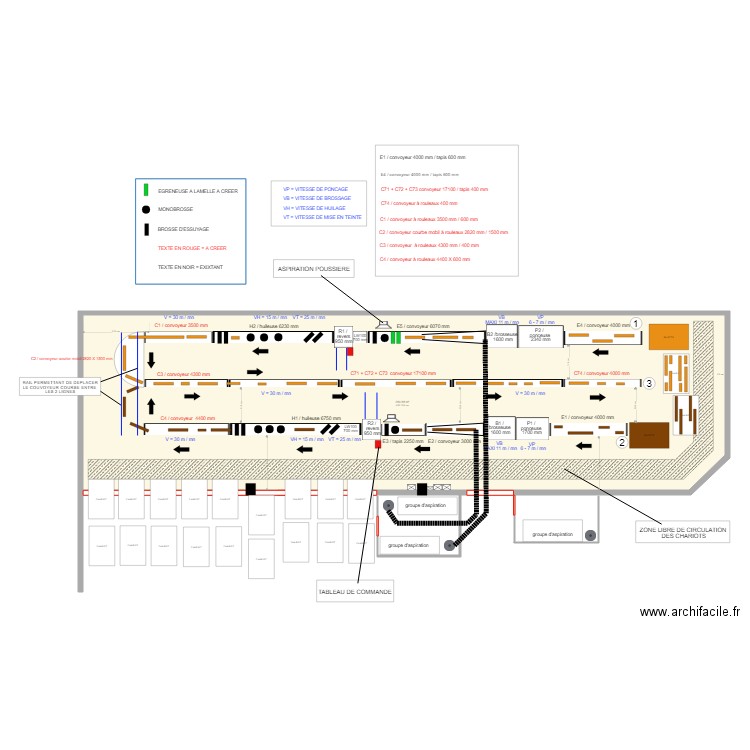implantation production modifié V29 version sans UV avec lames de parquets. Plan de 0 pièce et 0 m2
