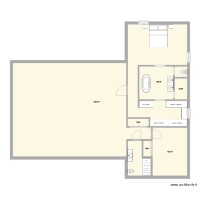 plan chambre et salle de bain 2