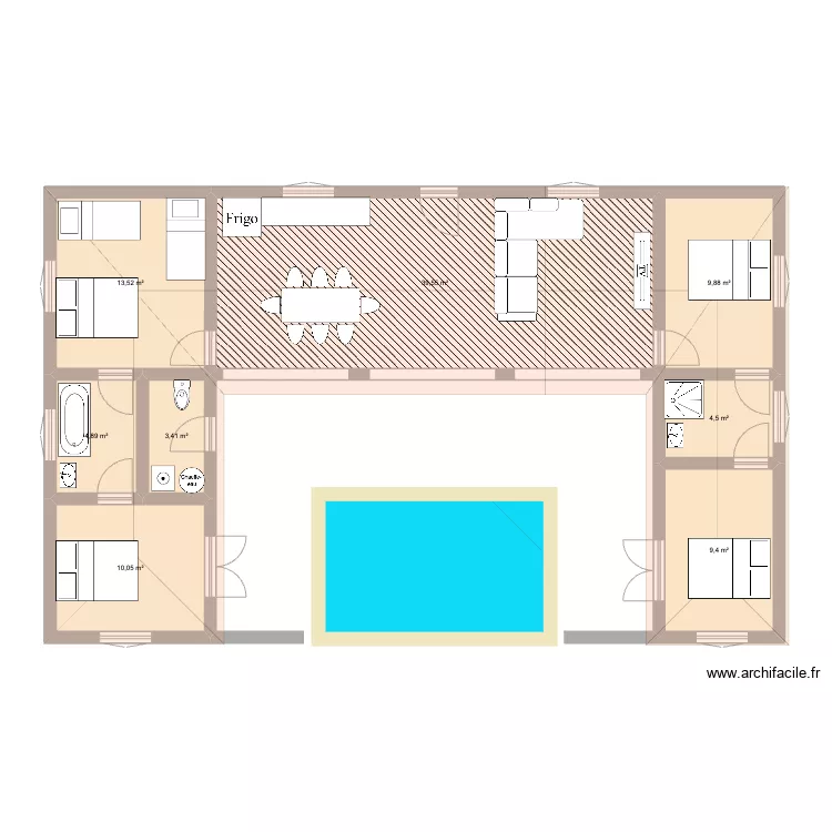 La d&eacute;sir&eacute;e 3. Plan de 