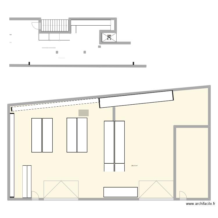 PLAN DEPOT ET RECEP. Plan de 0 pièce et 0 m2