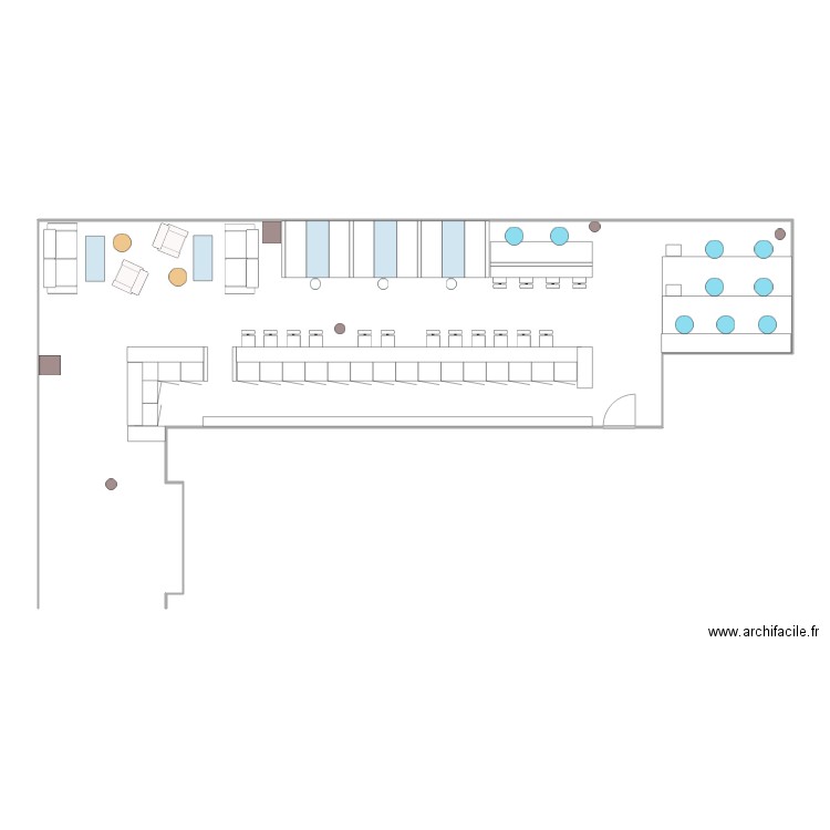 topo bar 3. Plan de 0 pièce et 0 m2