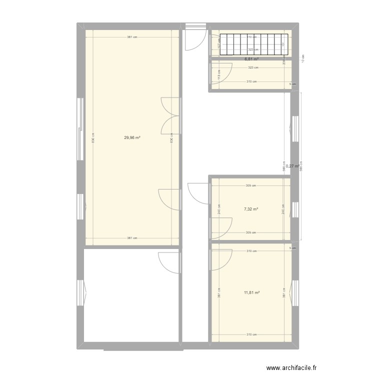 Coueron_Etage. Plan de 0 pièce et 0 m2