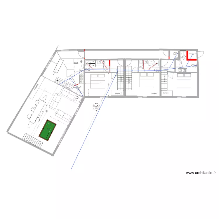 habitation3. Plan de 