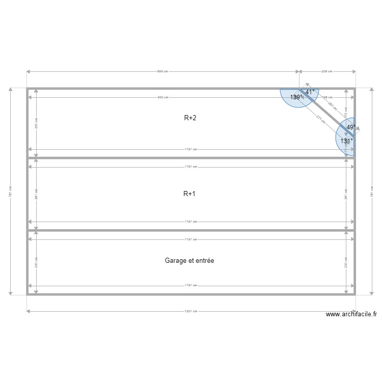 ML23004037 ACQUAIRE. Plan de 4 pièces et 89 m2