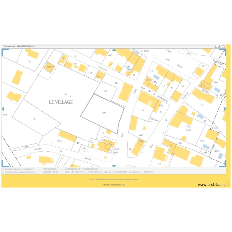 TERRAIN GARIDECH. Plan de 0 pièce et 0 m2