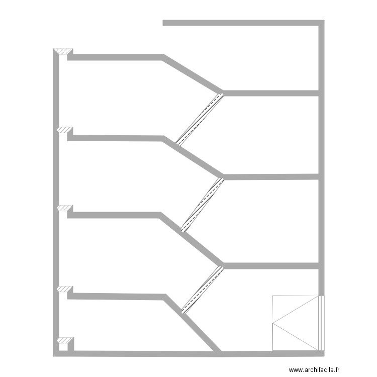 parking 1. Plan de 0 pièce et 0 m2