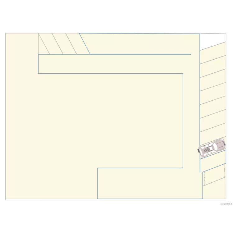 amenagement parking Rutake. Plan de amenagement parking Rutake. Plan de