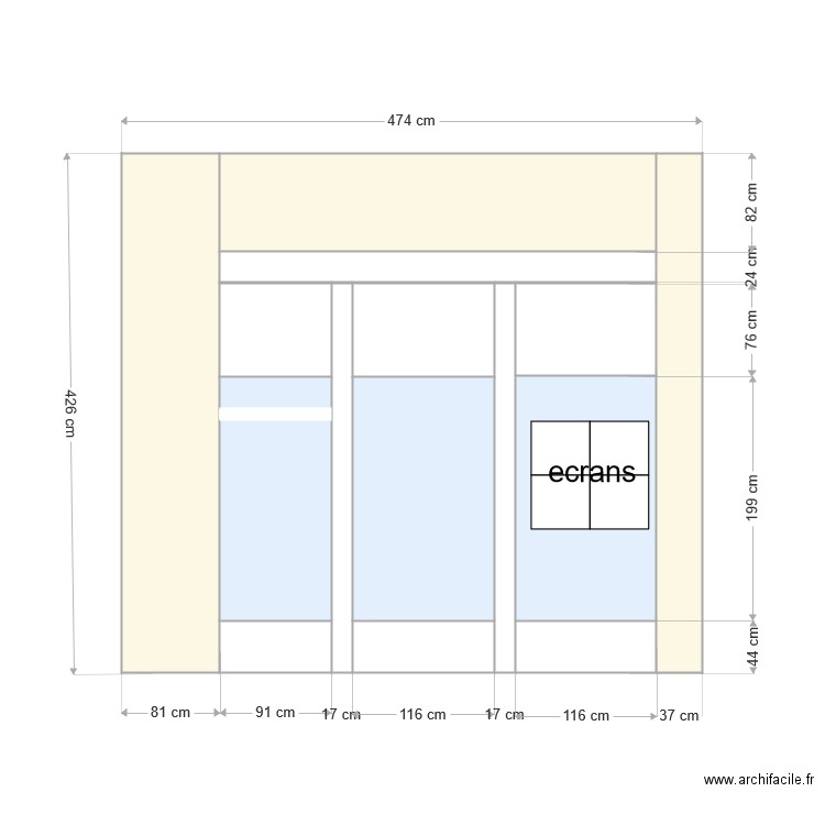 vitrine 14 novembre. Plan de 0 pièce et 0 m2