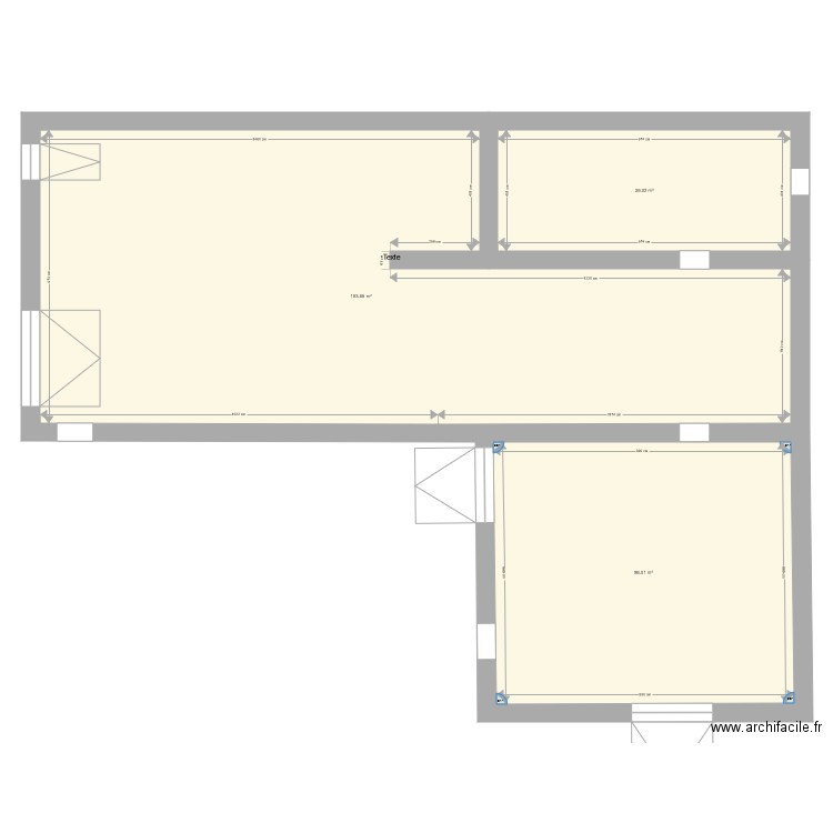 Chais Monnieres 1. Plan de 0 pièce et 0 m2