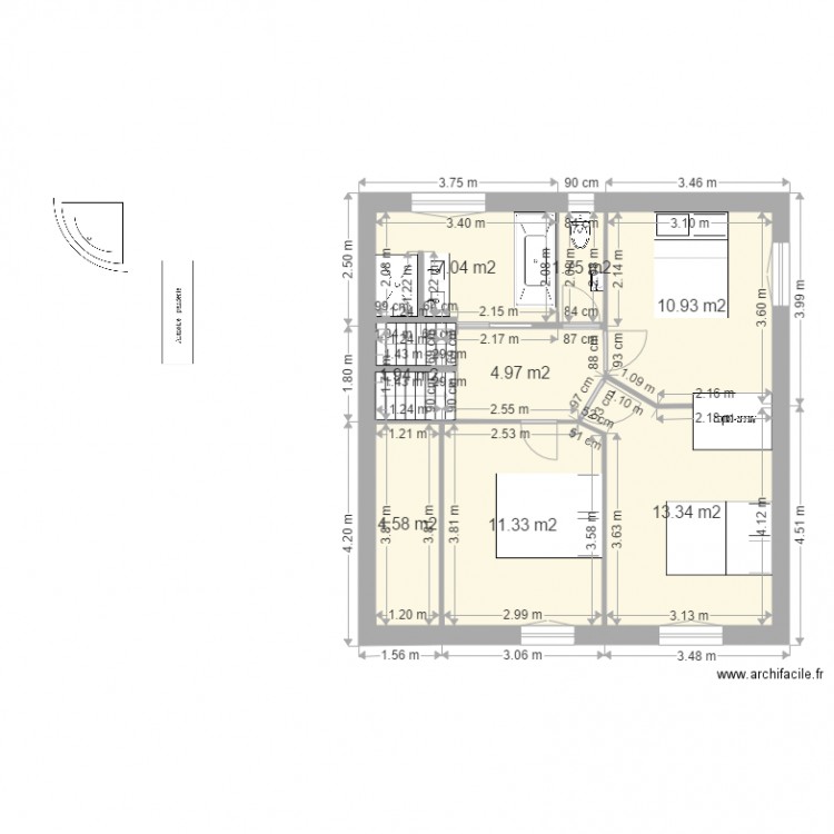 Plan 16 janvier. Plan de 0 pièce et 0 m2