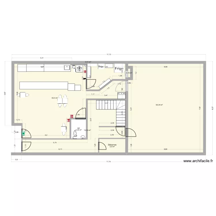 chezbilburger2. Plan de 