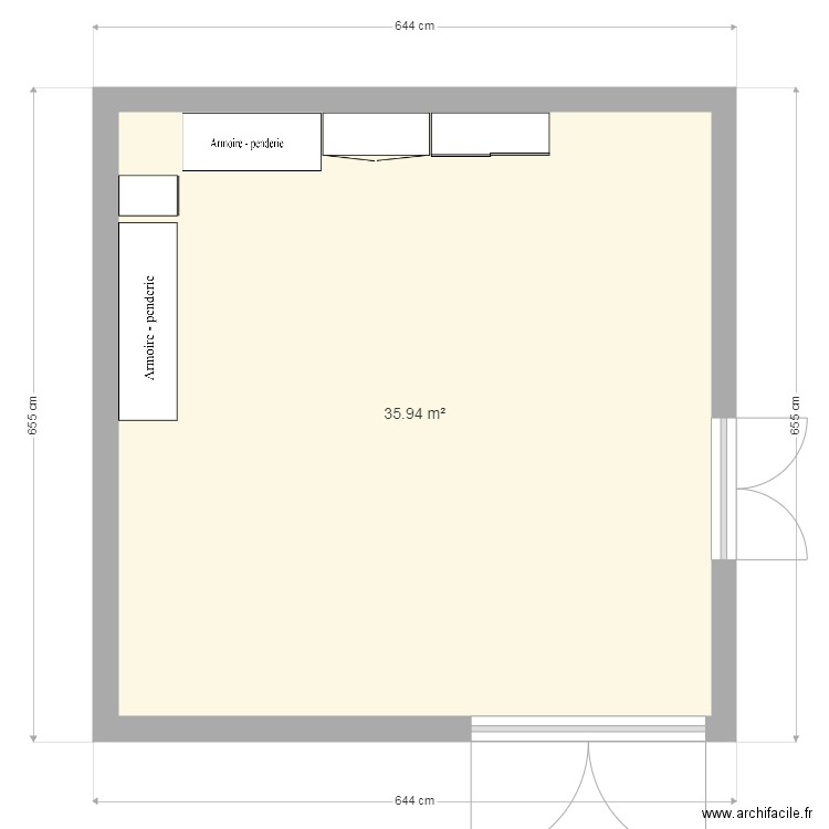 atelier bois. Plan de 0 pièce et 0 m2