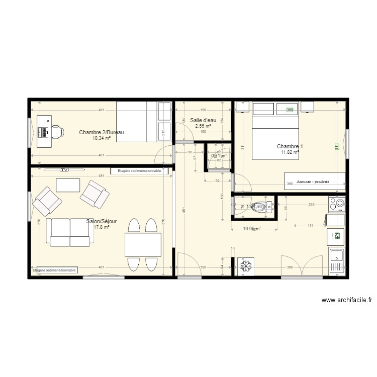 Ste Madeleine VARIANTE7. Plan de 0 pièce et 0 m2