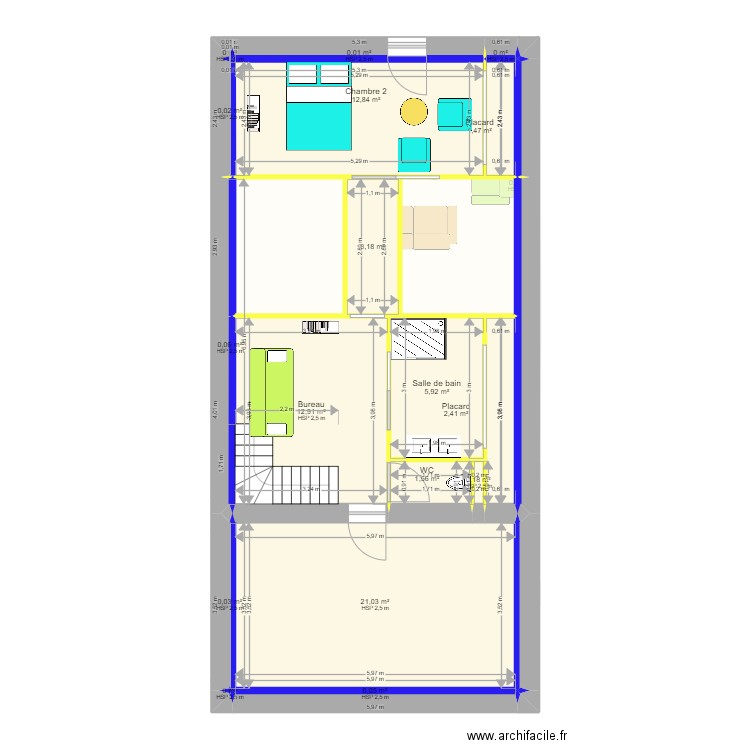 GITE Fanny Adrien 5. Plan de 28 pièces et 140 m2