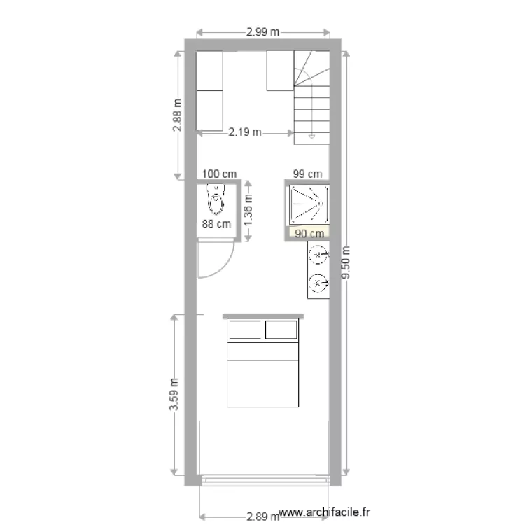 projet 3 etage. Plan de projet 3 etage. Plan de